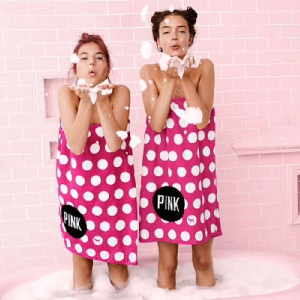 PINK Victoria's Secret Wrap Towel